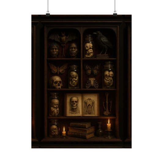 Curiosity Cabinet Matte Poster
