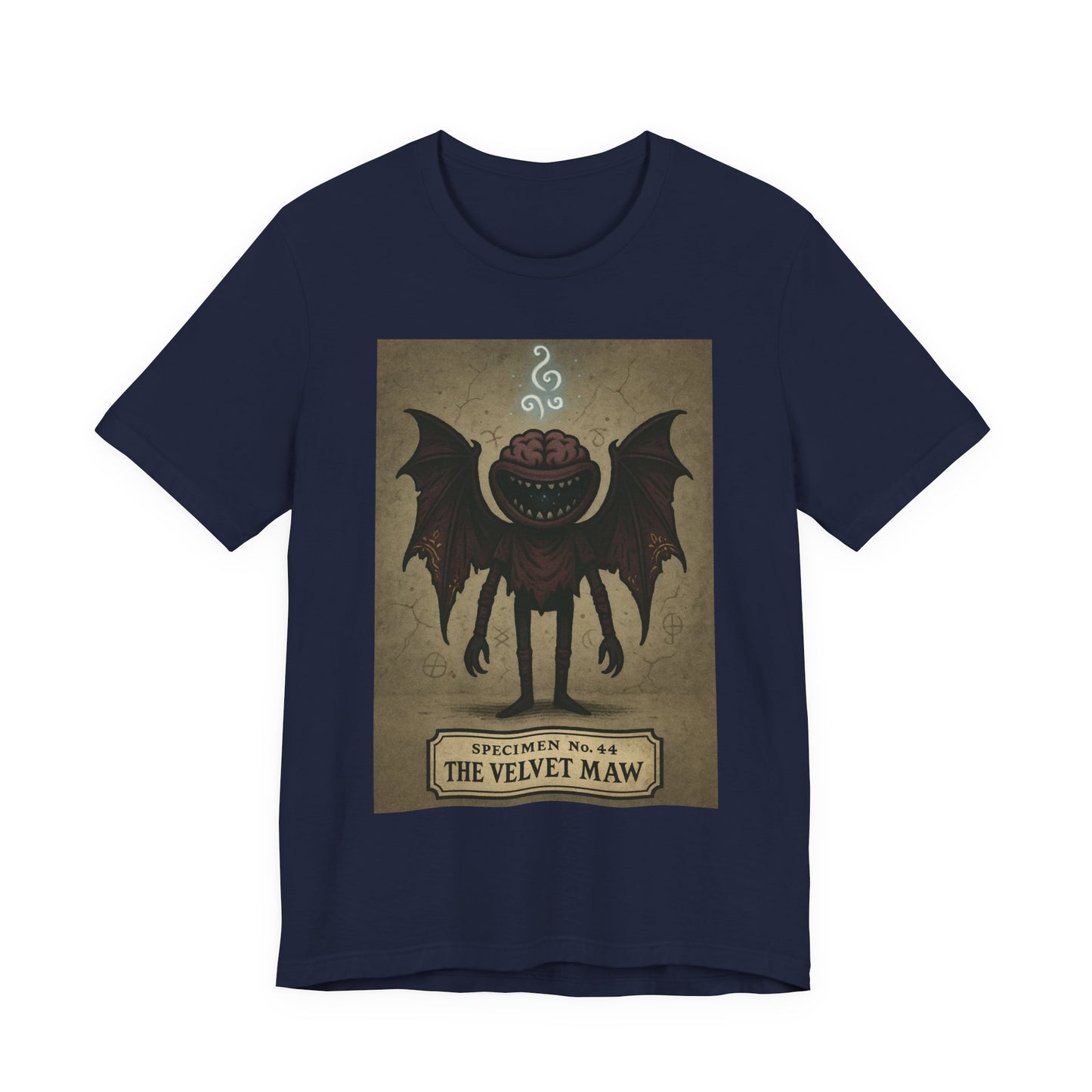 Velvet Maw Monster T-Shirt – Vintage Creature Illustration Tee
