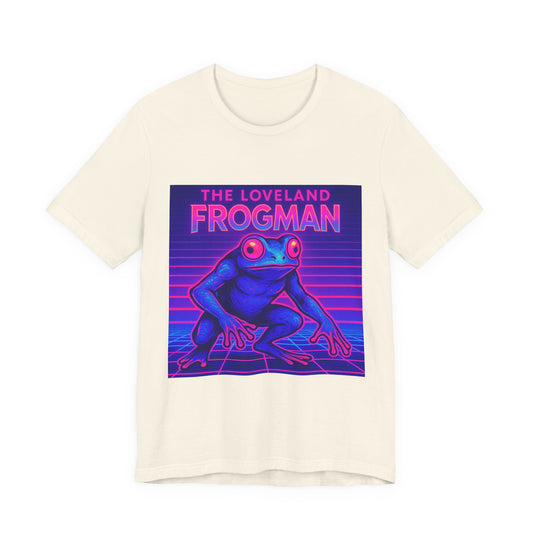The Loveland Frogman Tee — Retro Neon Frog Graphic T-Shirt