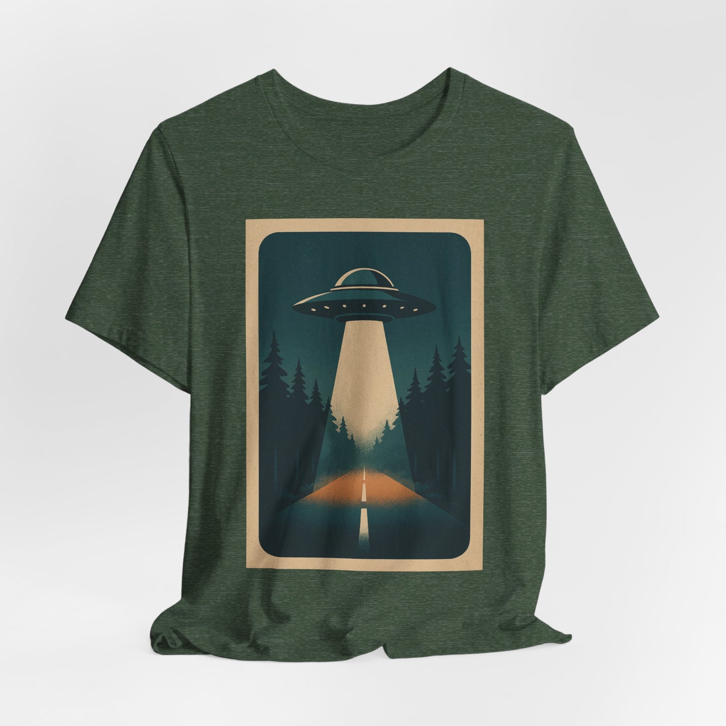 Retro UFO Graphic T‑Shirt