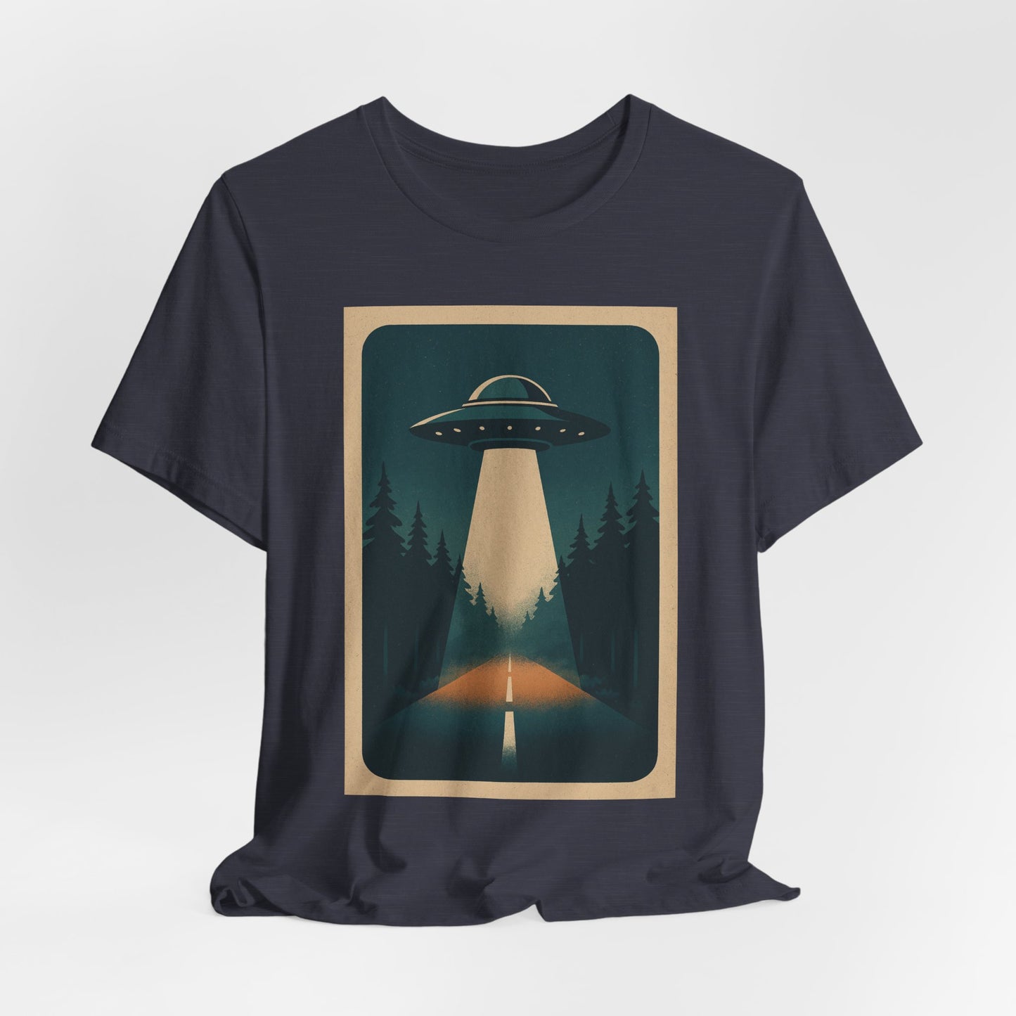 Retro UFO Graphic T‑Shirt