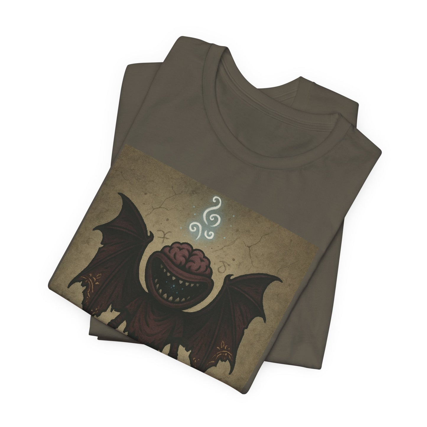 Velvet Maw Monster T-Shirt – Vintage Creature Illustration Tee