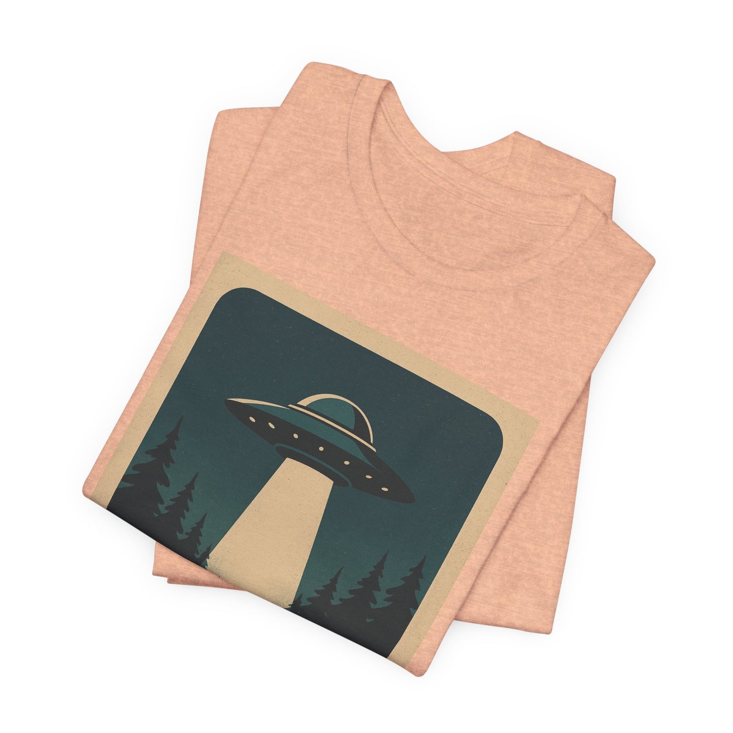 Retro UFO Graphic T‑Shirt
