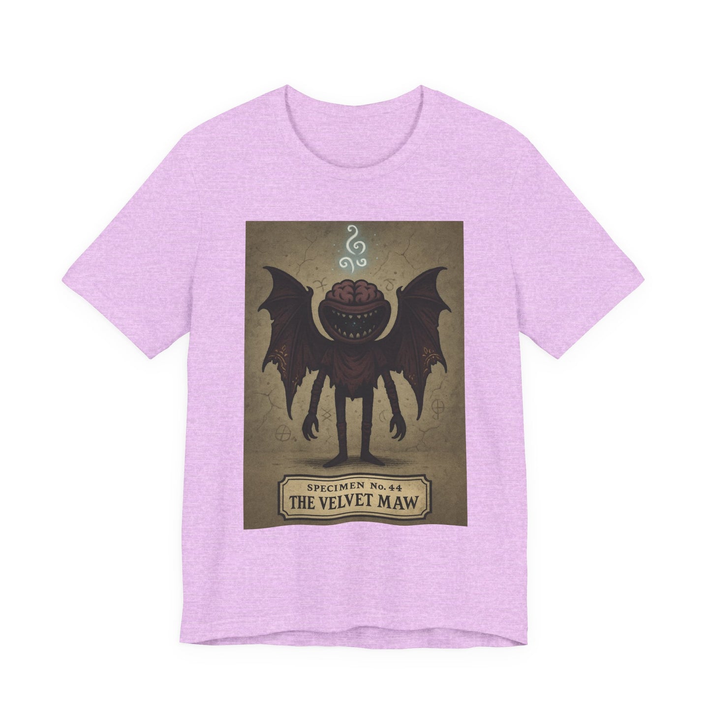 Velvet Maw Monster T-Shirt – Vintage Creature Illustration Tee