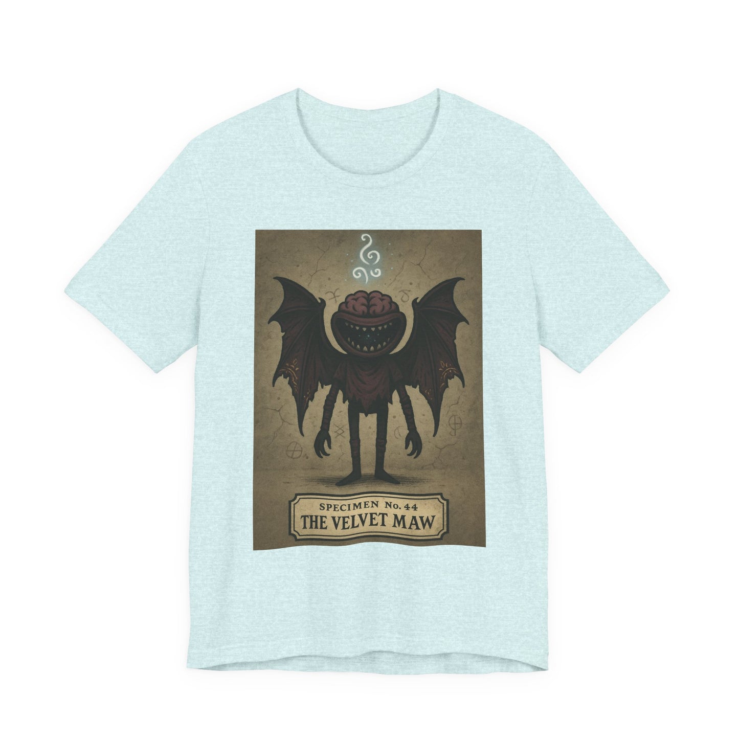 Velvet Maw Monster T-Shirt – Vintage Creature Illustration Tee
