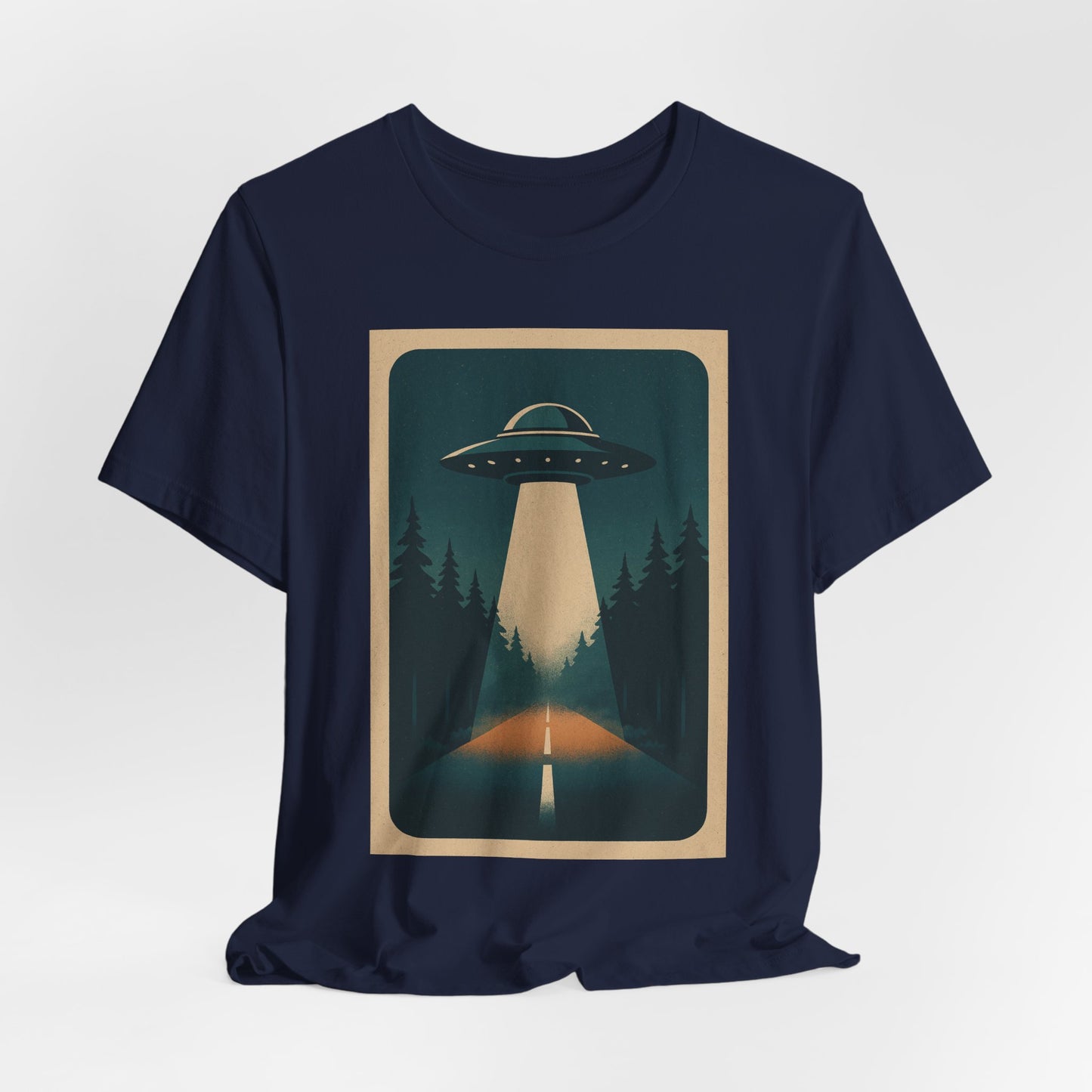 Retro UFO Graphic T‑Shirt