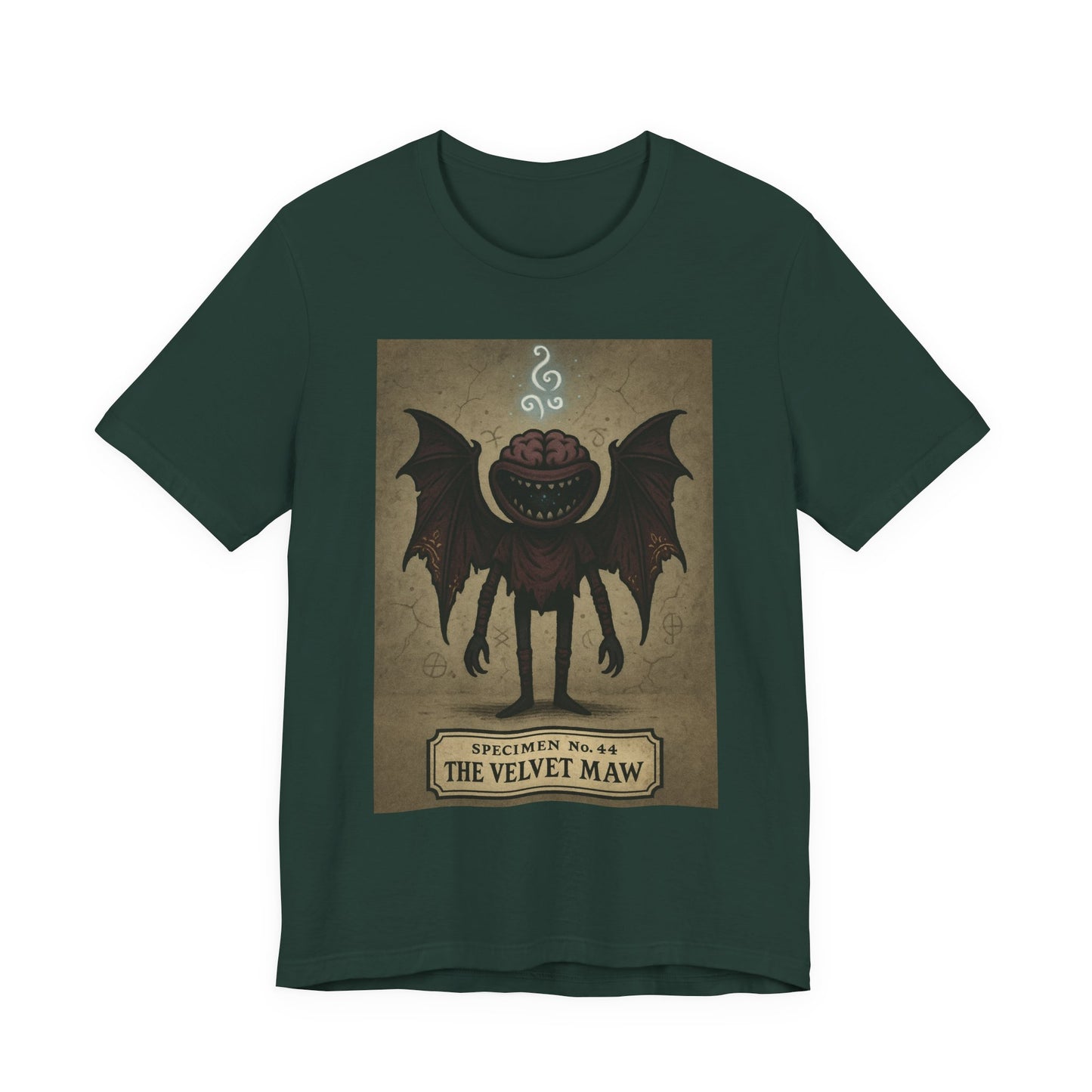 Velvet Maw Monster T-Shirt – Vintage Creature Illustration Tee