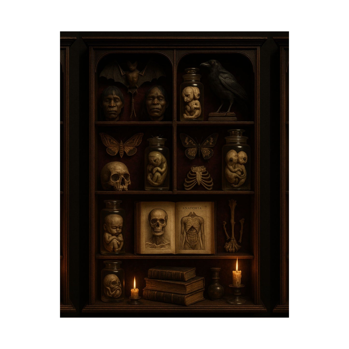 Curiosity Cabinet Matte Poster