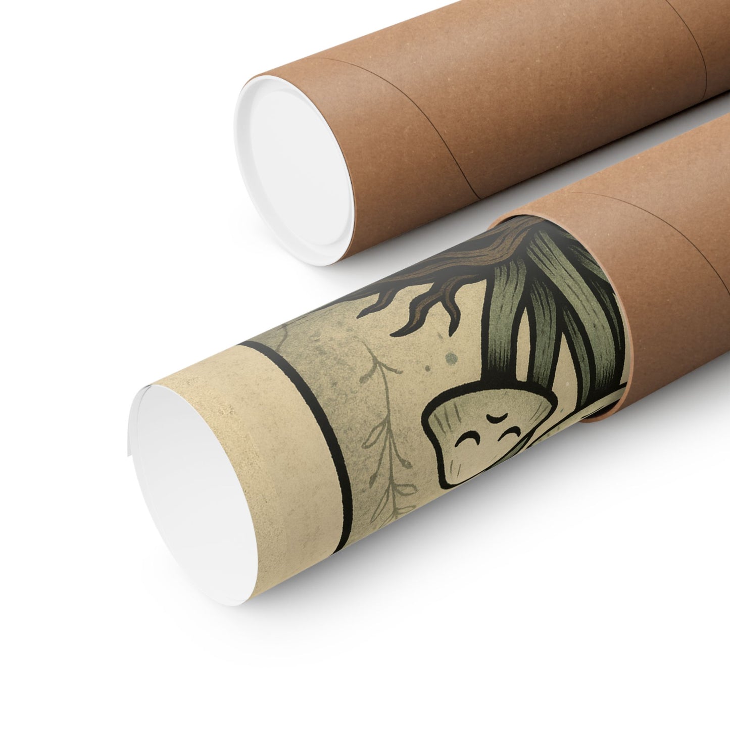 Specimen No. 72 - Whispercap Cluster Matte Poster