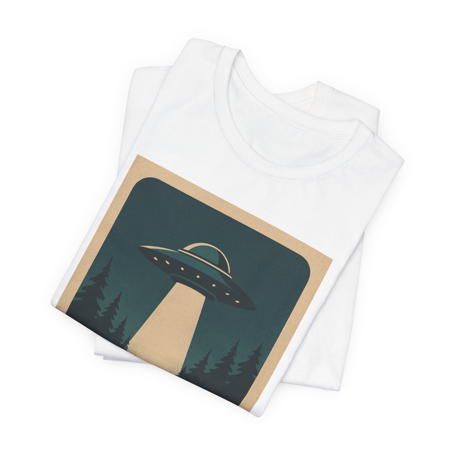 Retro UFO Graphic T‑Shirt