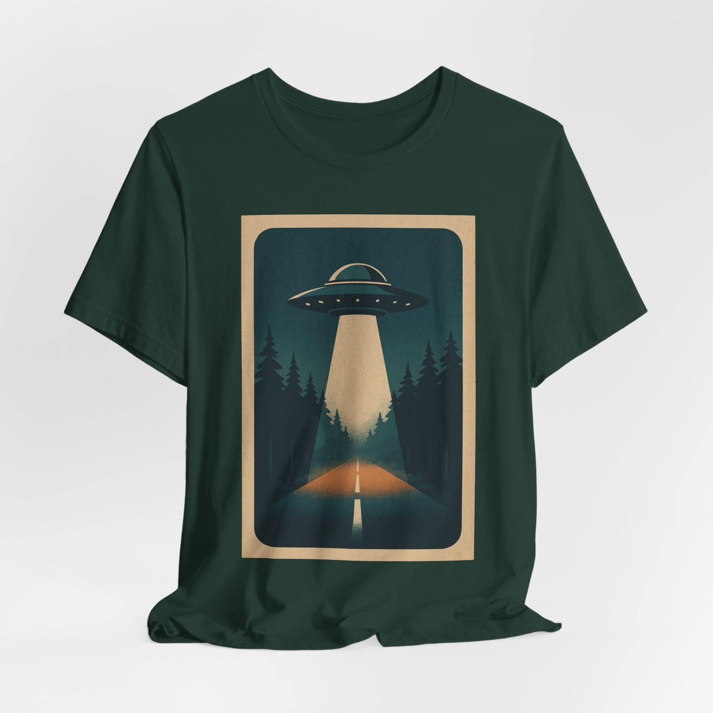 Retro UFO Graphic T‑Shirt