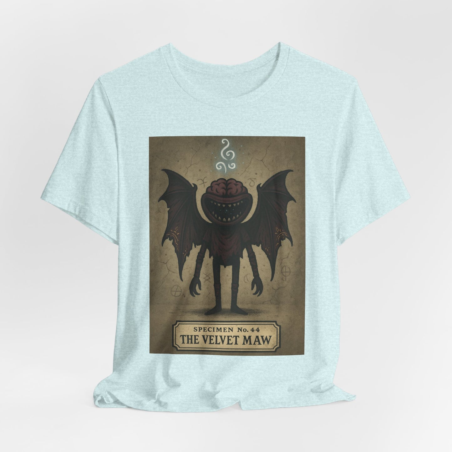 Velvet Maw Monster T-Shirt – Vintage Creature Illustration Tee