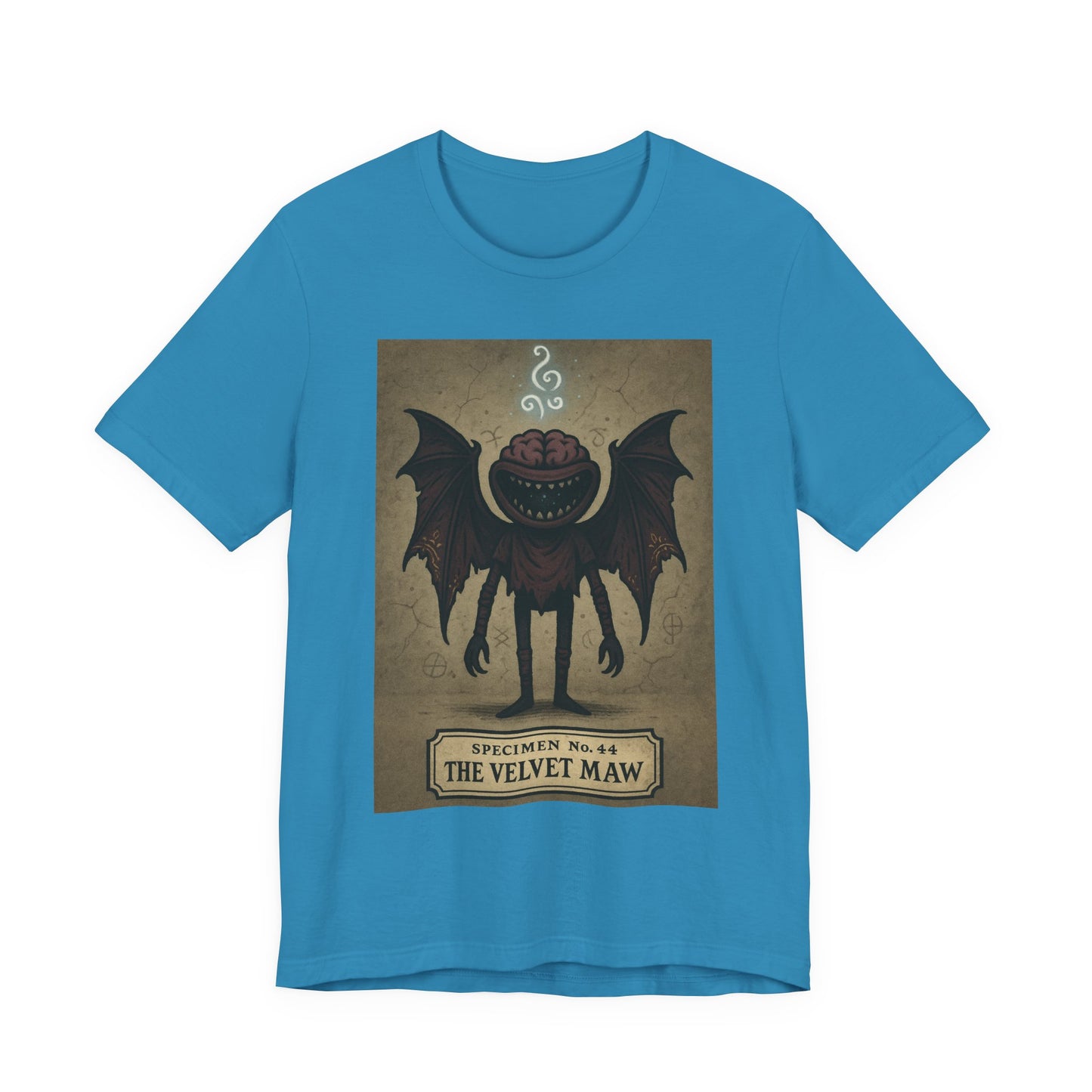Velvet Maw Monster T-Shirt – Vintage Creature Illustration Tee