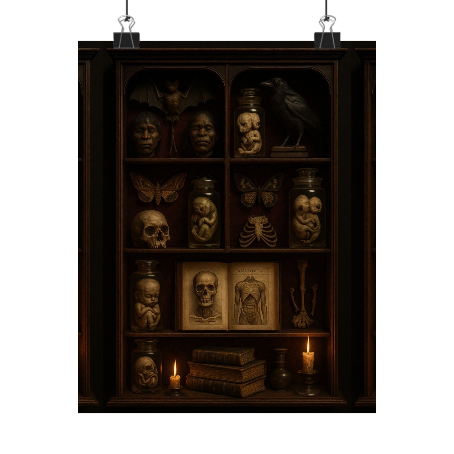 Curiosity Cabinet Matte Poster