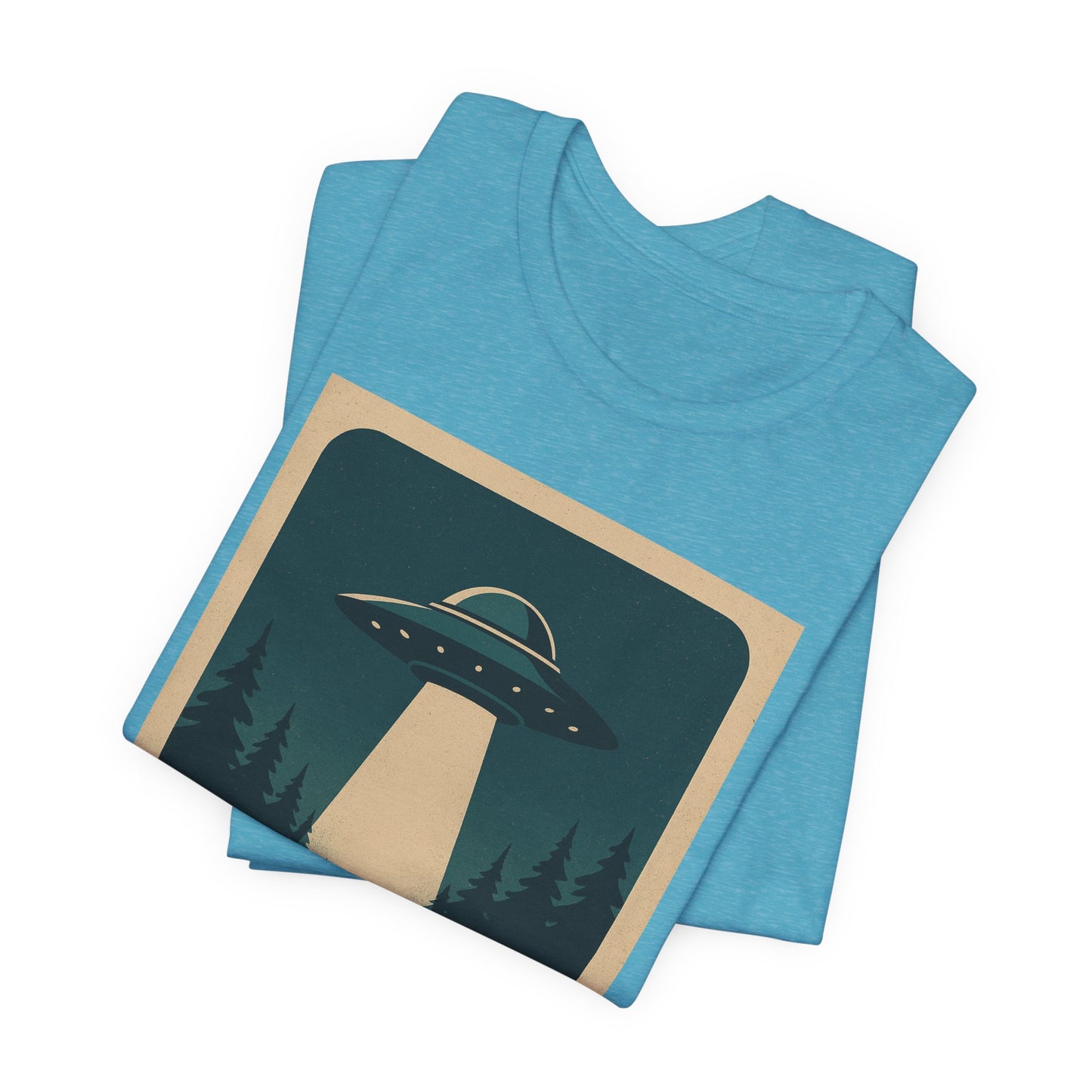 Retro UFO Graphic T‑Shirt