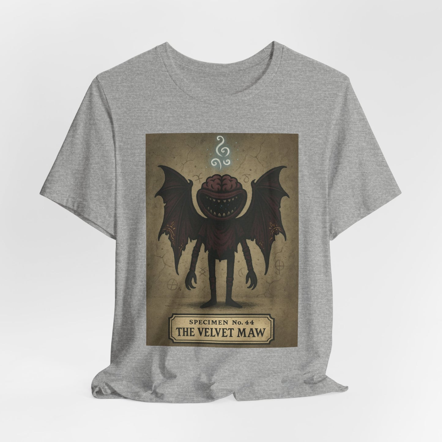Velvet Maw Monster T-Shirt – Vintage Creature Illustration Tee