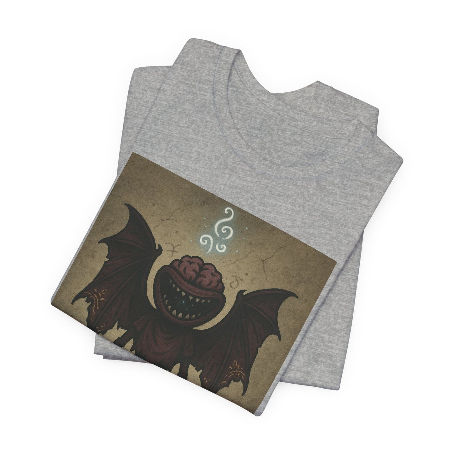 Velvet Maw Monster T-Shirt – Vintage Creature Illustration Tee