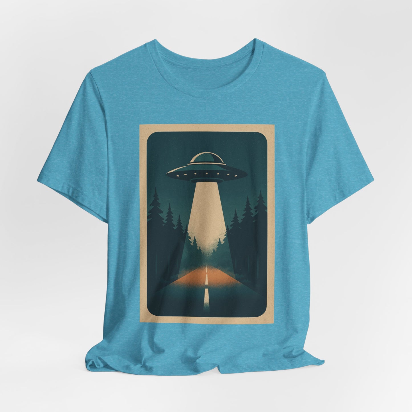 Retro UFO Graphic T‑Shirt