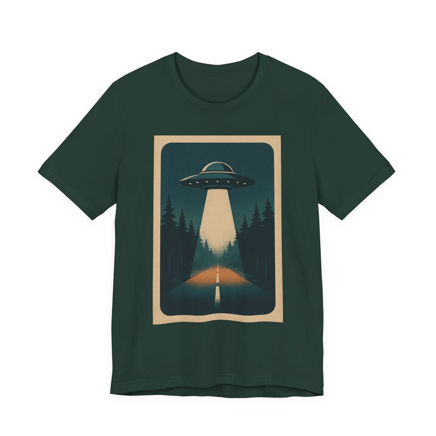 Retro UFO Graphic T‑Shirt