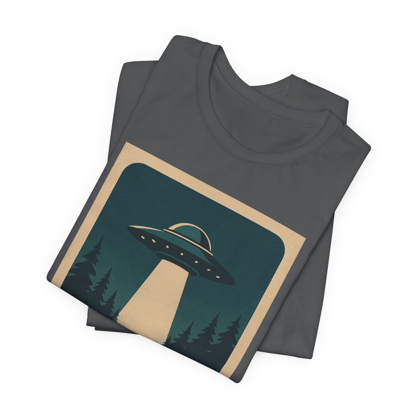 Retro UFO Graphic T‑Shirt