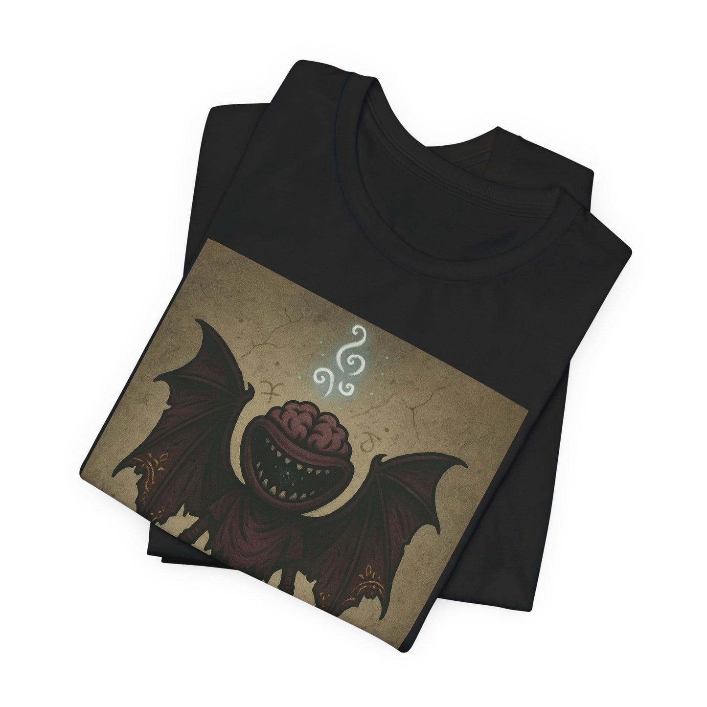 Velvet Maw Monster T-Shirt – Vintage Creature Illustration Tee