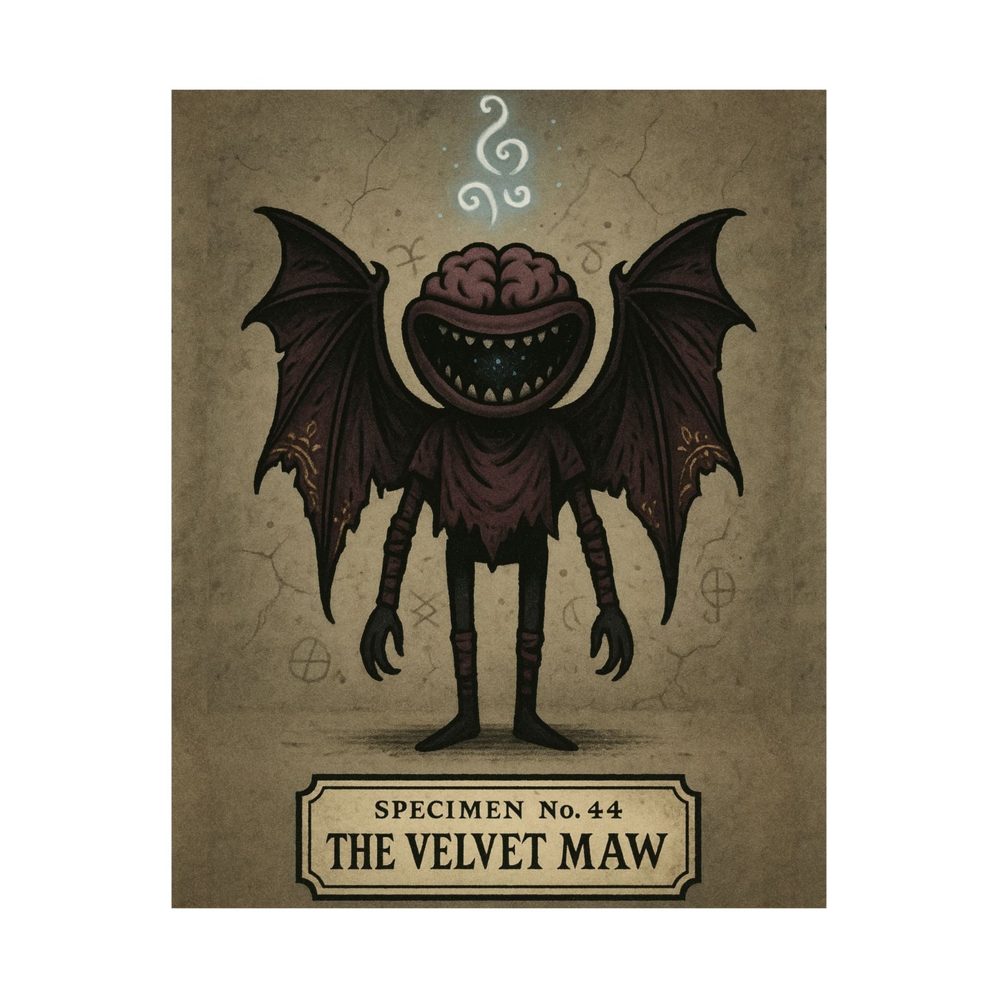 Specimen 44 - Velvet Maw - Poster