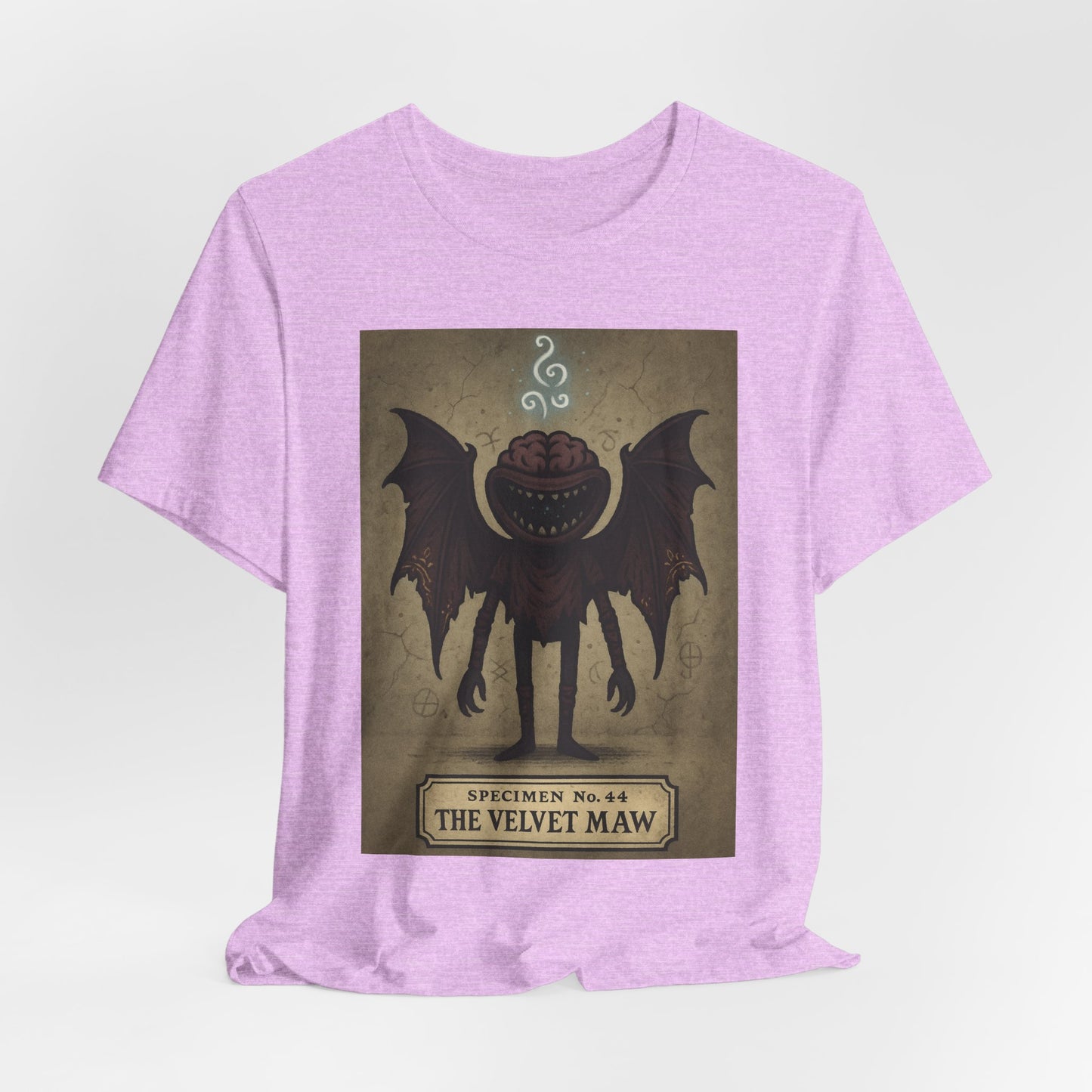 Velvet Maw Monster T-Shirt – Vintage Creature Illustration Tee
