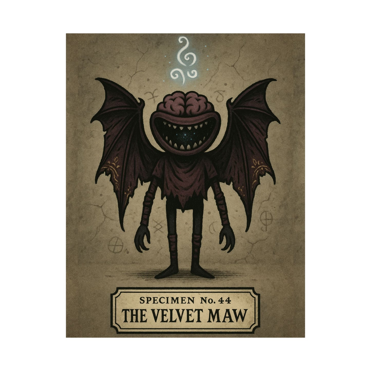 Specimen 44 - Velvet Maw - Poster