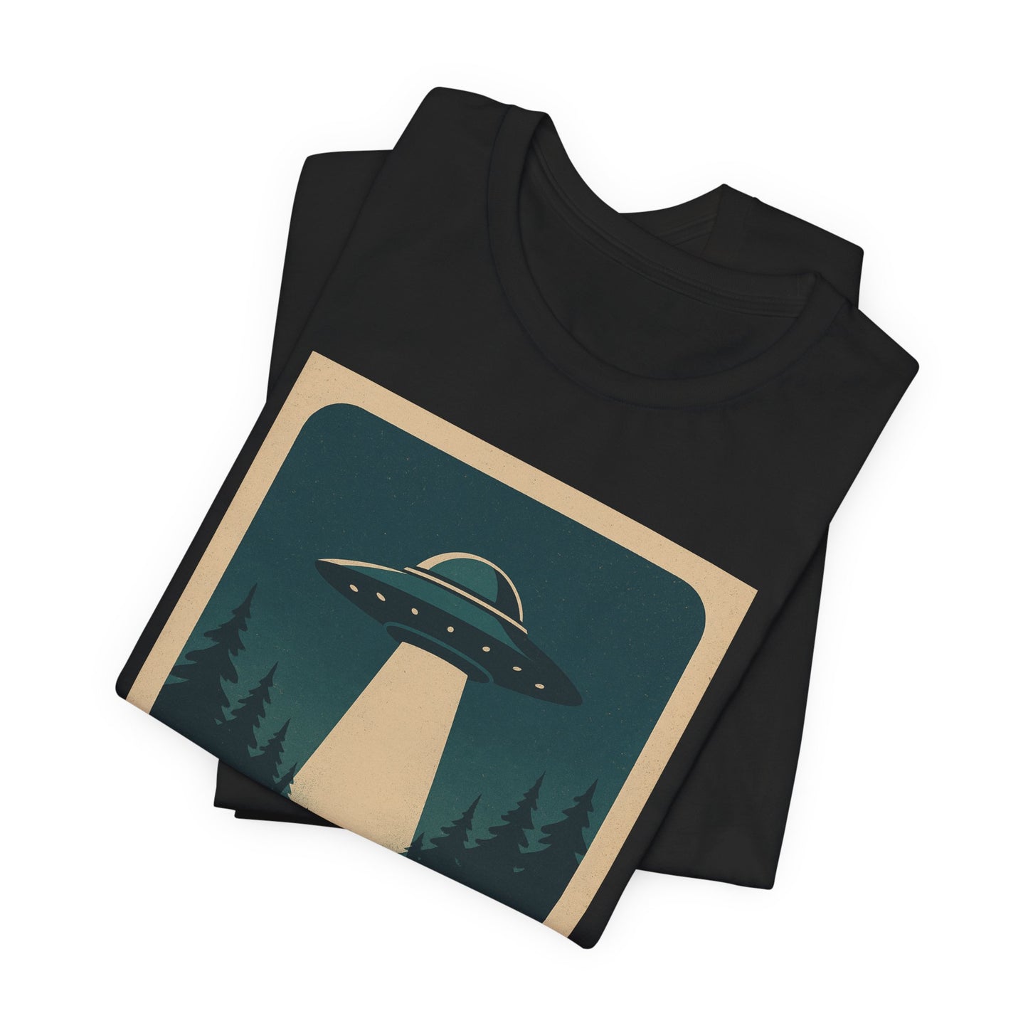 Retro UFO Graphic T‑Shirt