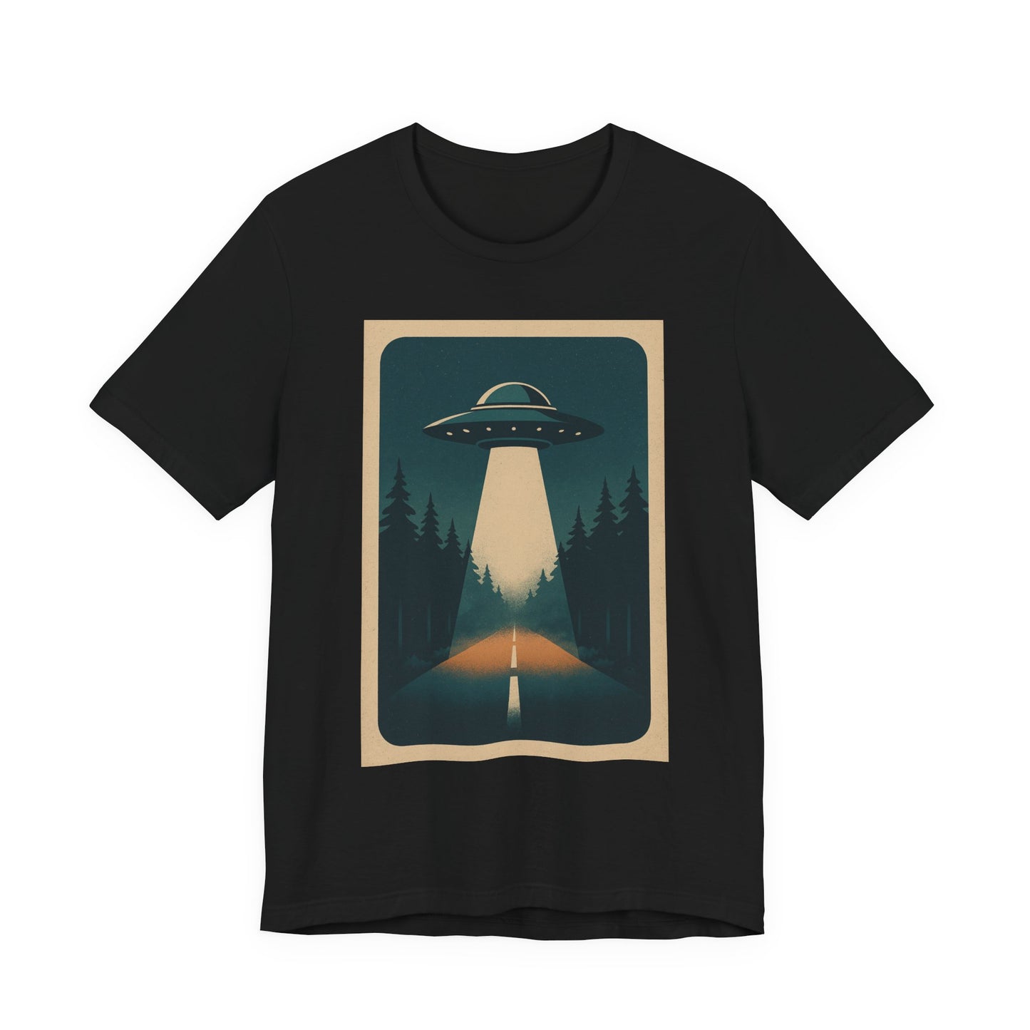 Retro UFO Graphic T‑Shirt