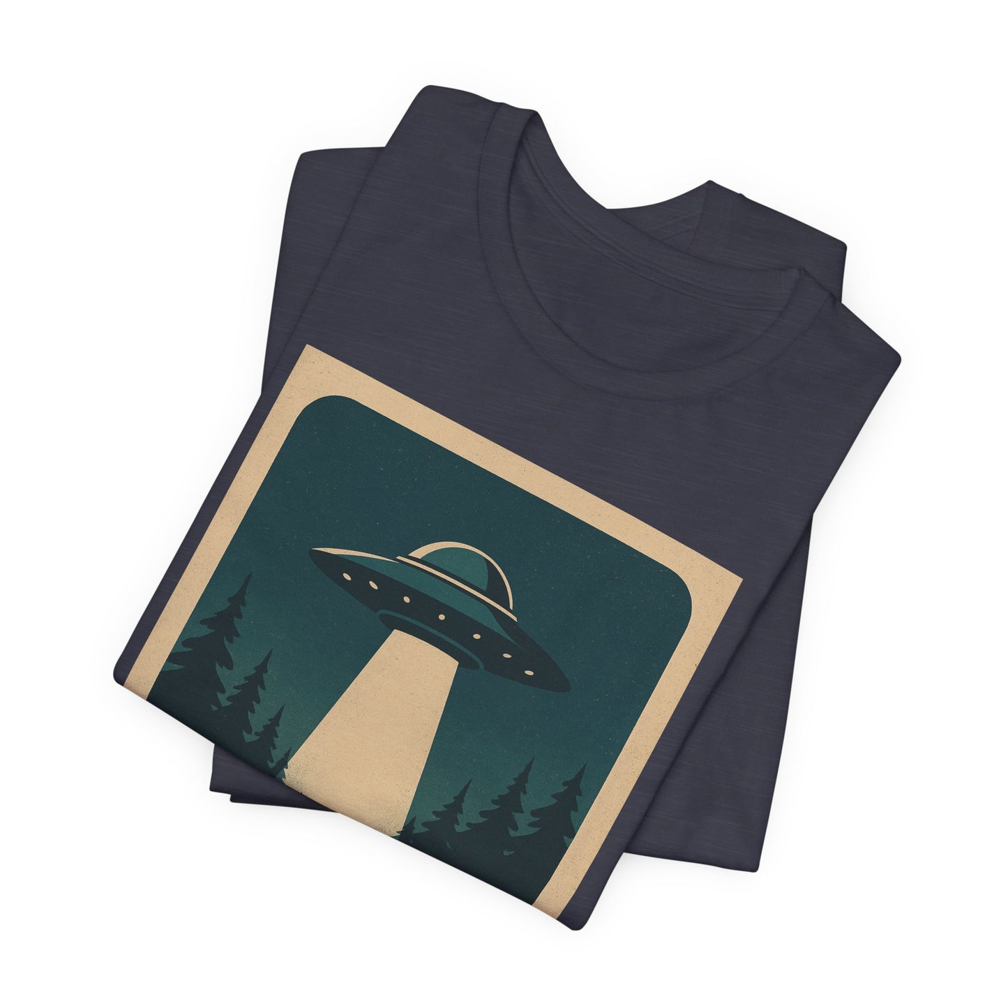 Retro UFO Graphic T‑Shirt