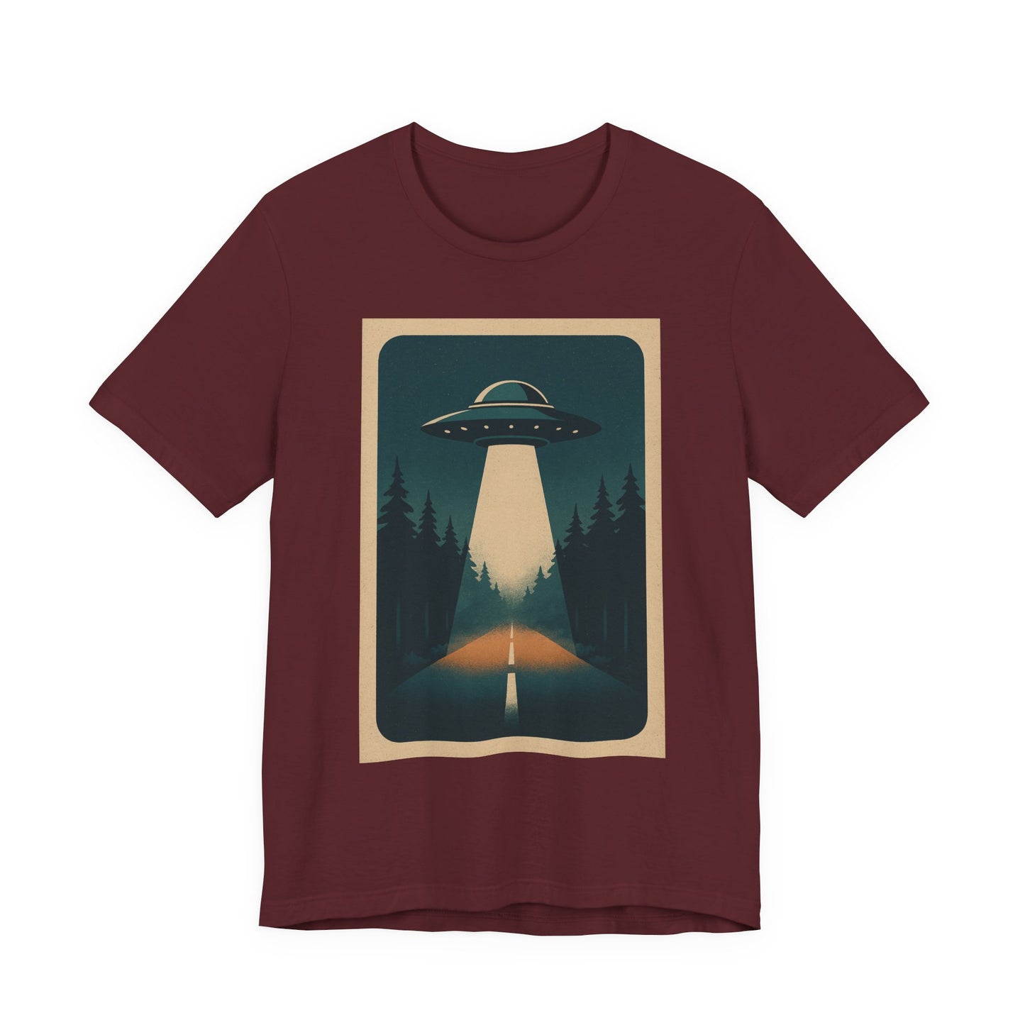 Retro UFO Graphic T‑Shirt