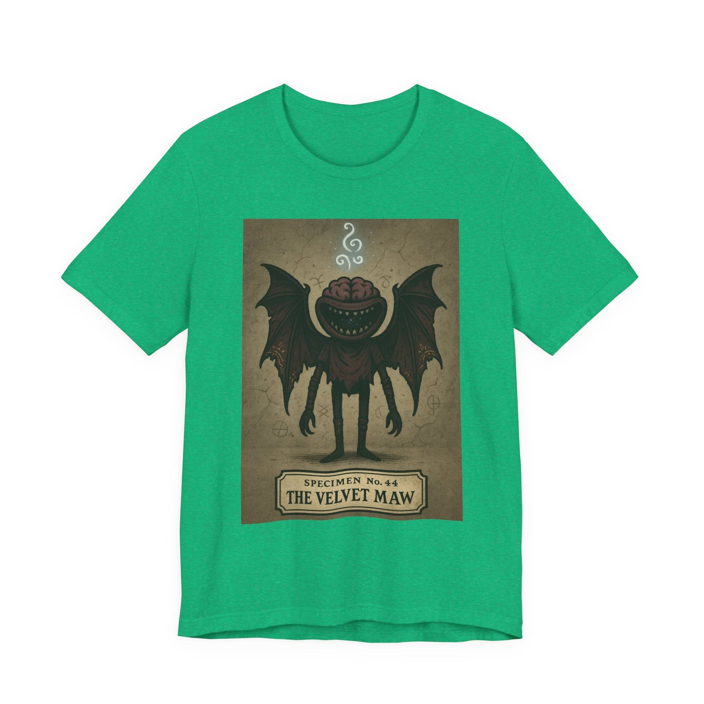 Velvet Maw Monster T-Shirt – Vintage Creature Illustration Tee