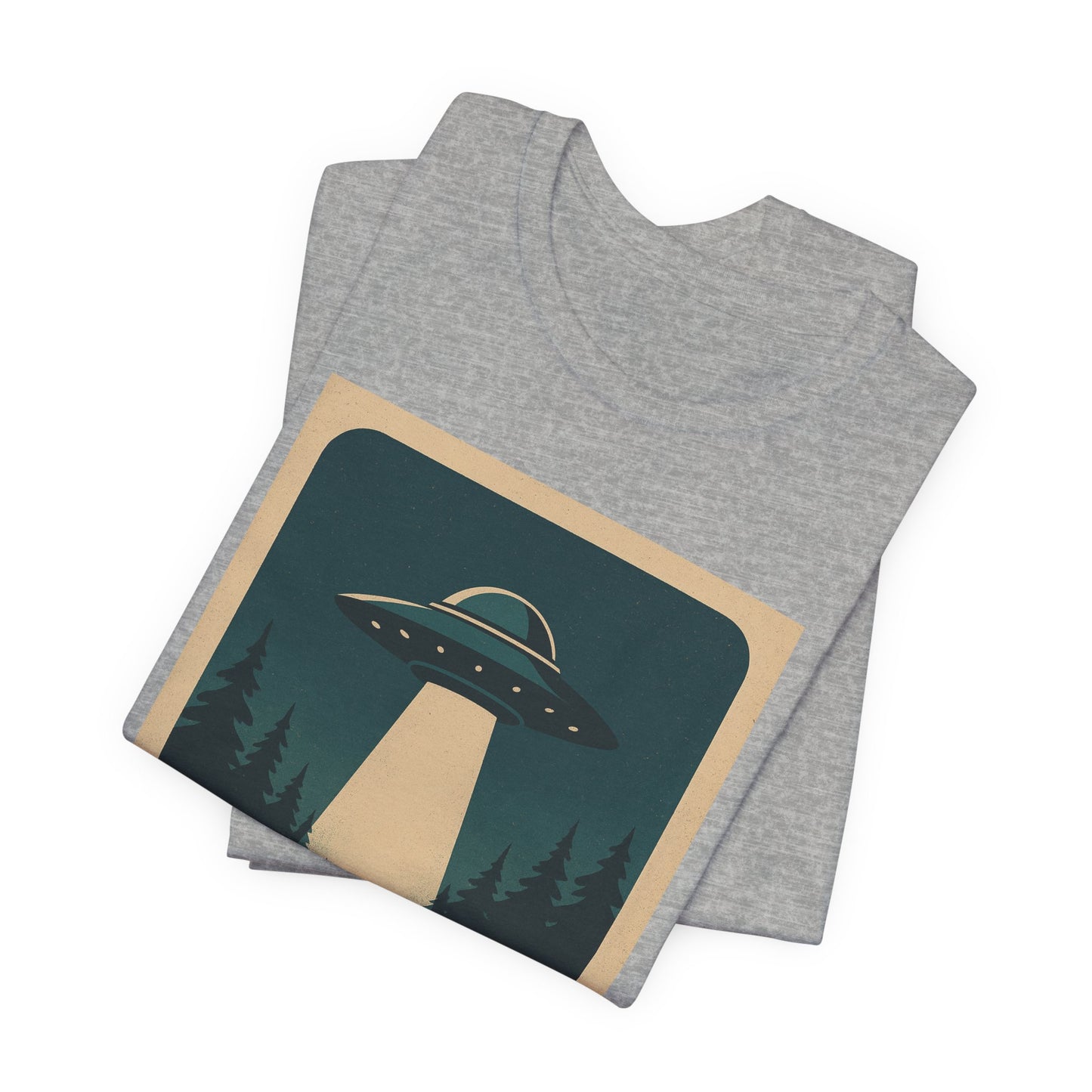 Retro UFO Graphic T‑Shirt