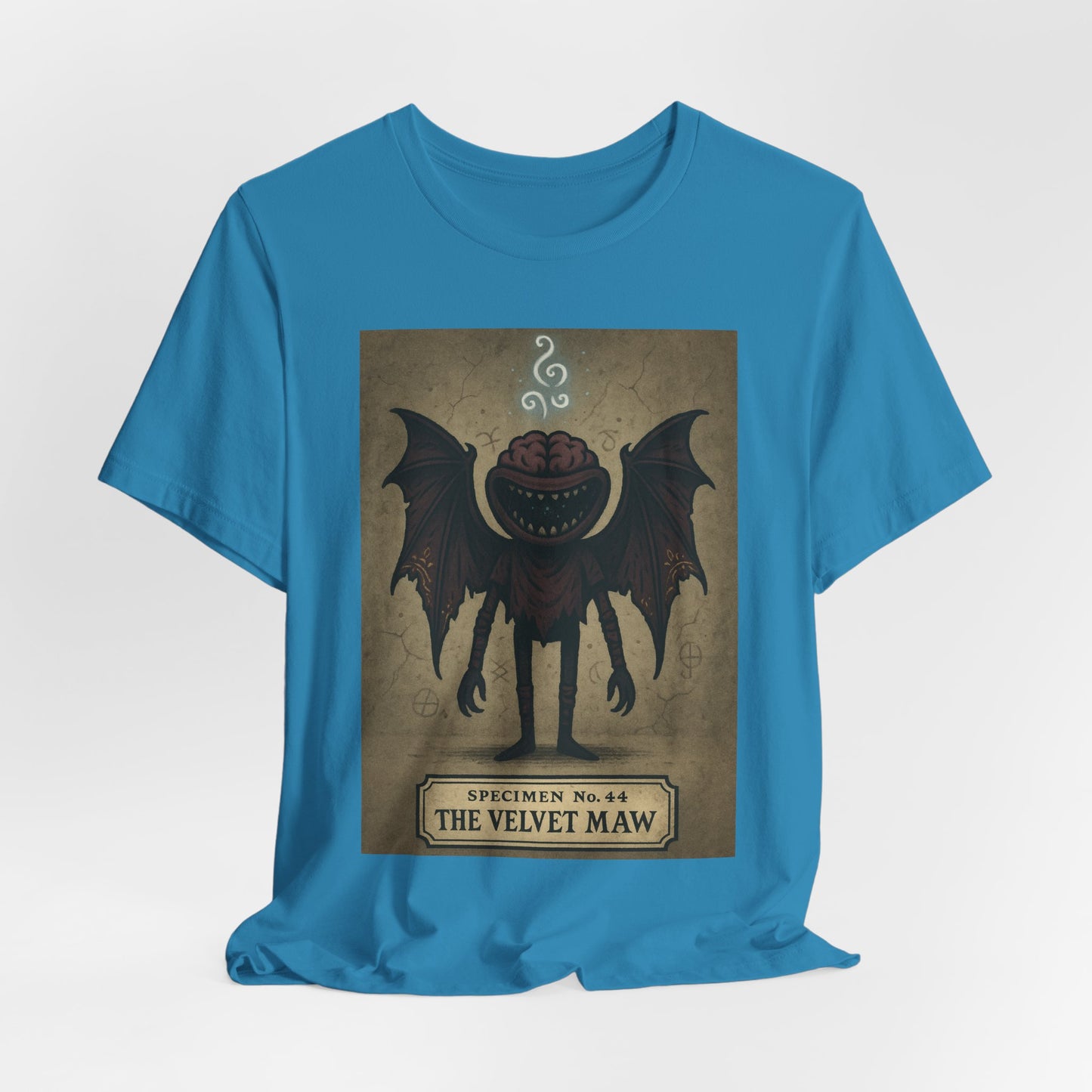 Velvet Maw Monster T-Shirt – Vintage Creature Illustration Tee