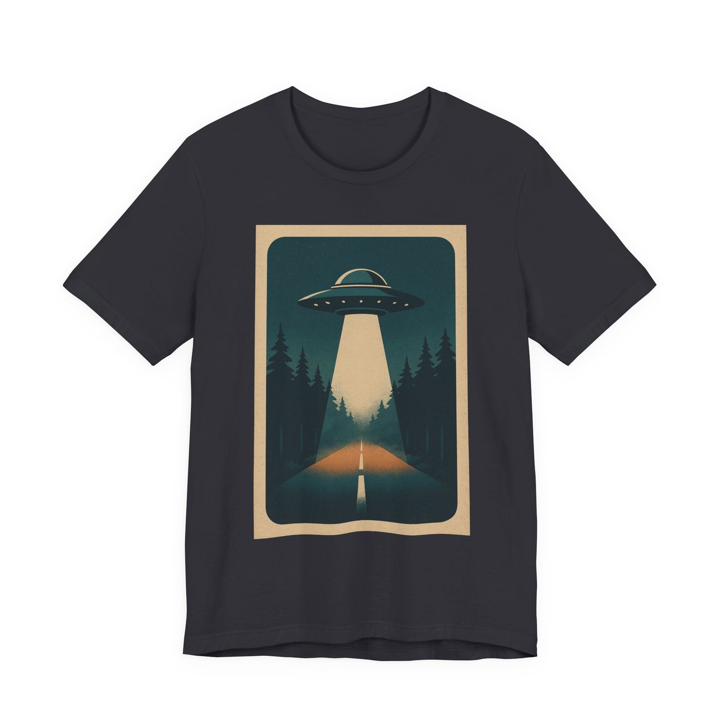 Retro UFO Graphic T‑Shirt