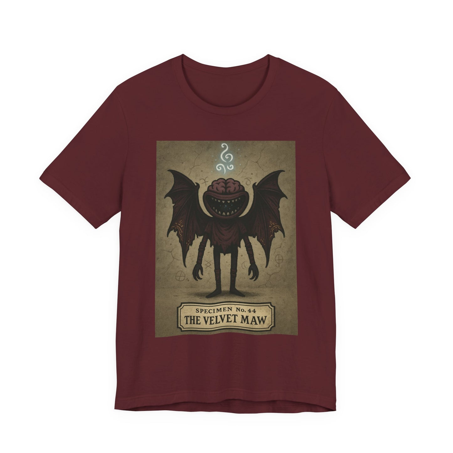 Velvet Maw Monster T-Shirt – Vintage Creature Illustration Tee
