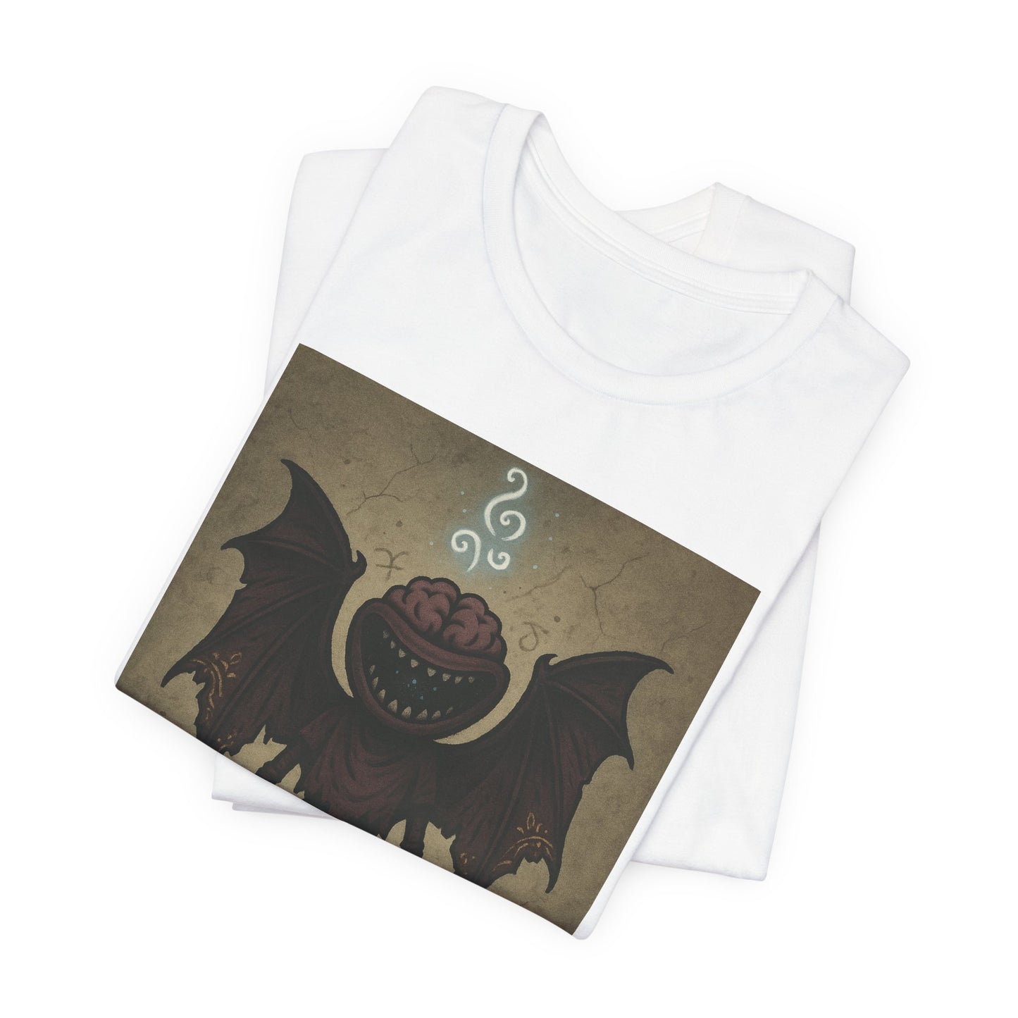 Velvet Maw Monster T-Shirt – Vintage Creature Illustration Tee