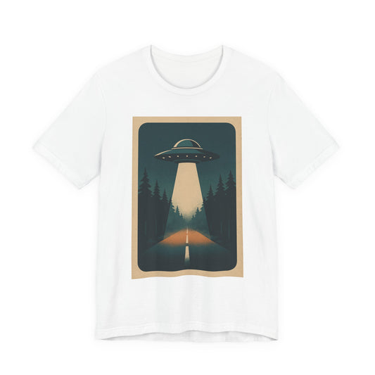 Retro UFO Graphic T‑Shirt