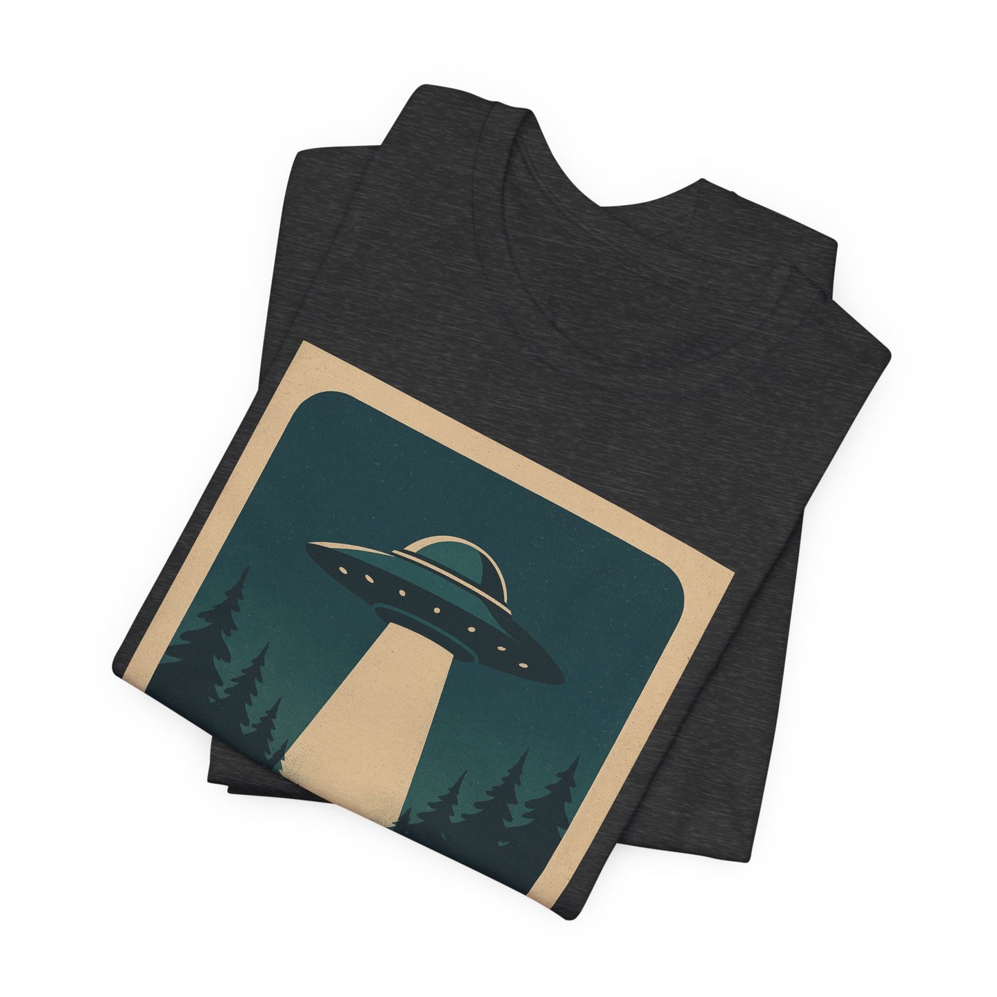 Retro UFO Graphic T‑Shirt
