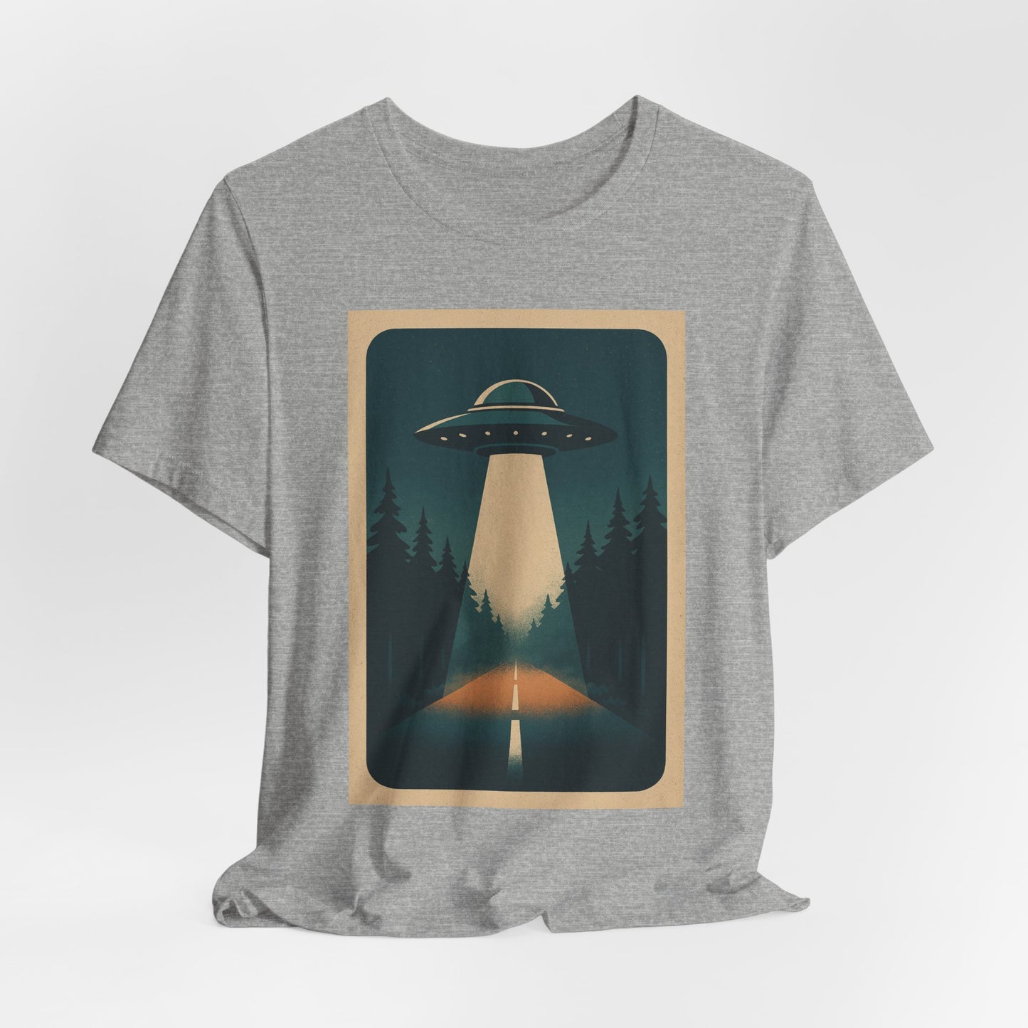 Retro UFO Graphic T‑Shirt