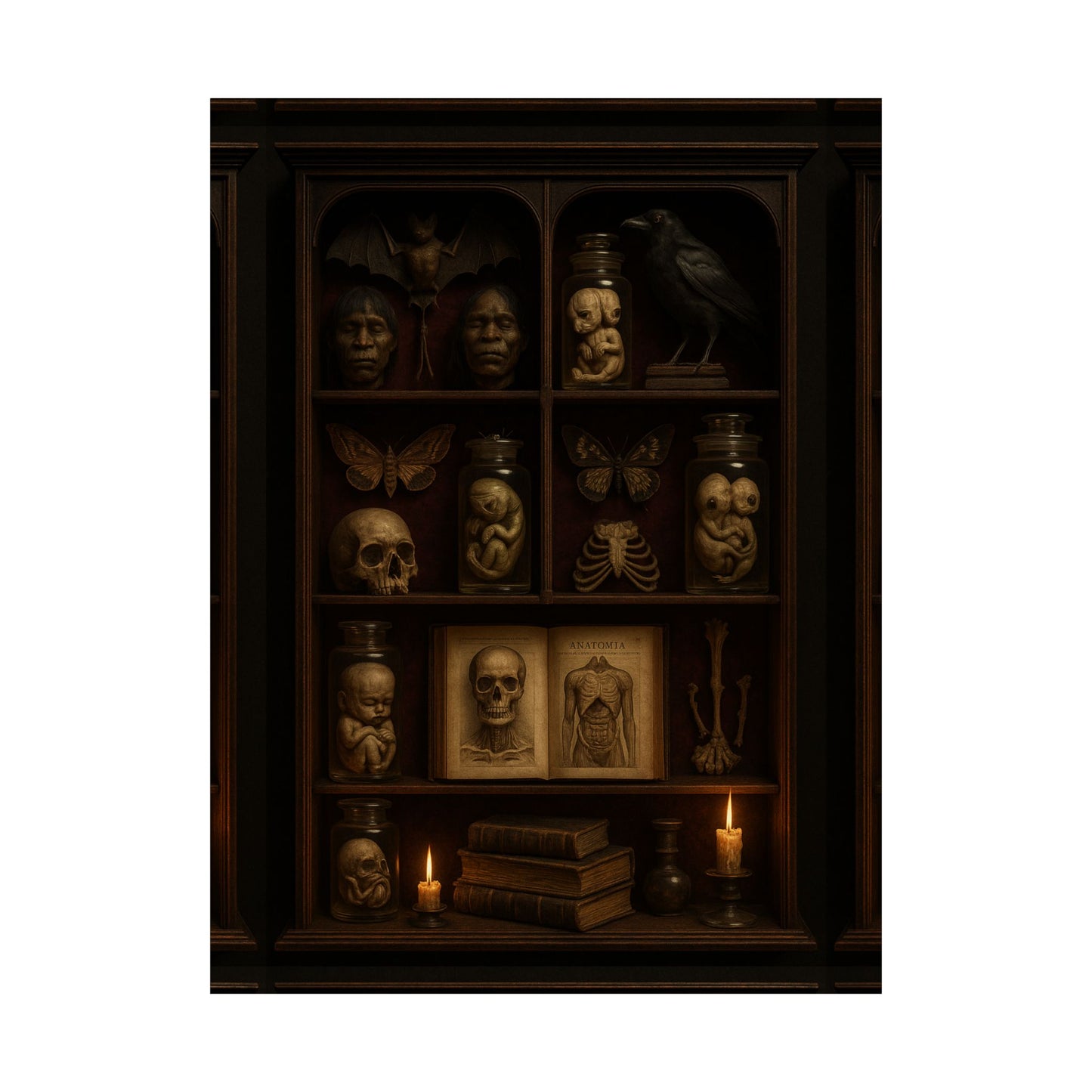 Curiosity Cabinet Matte Poster
