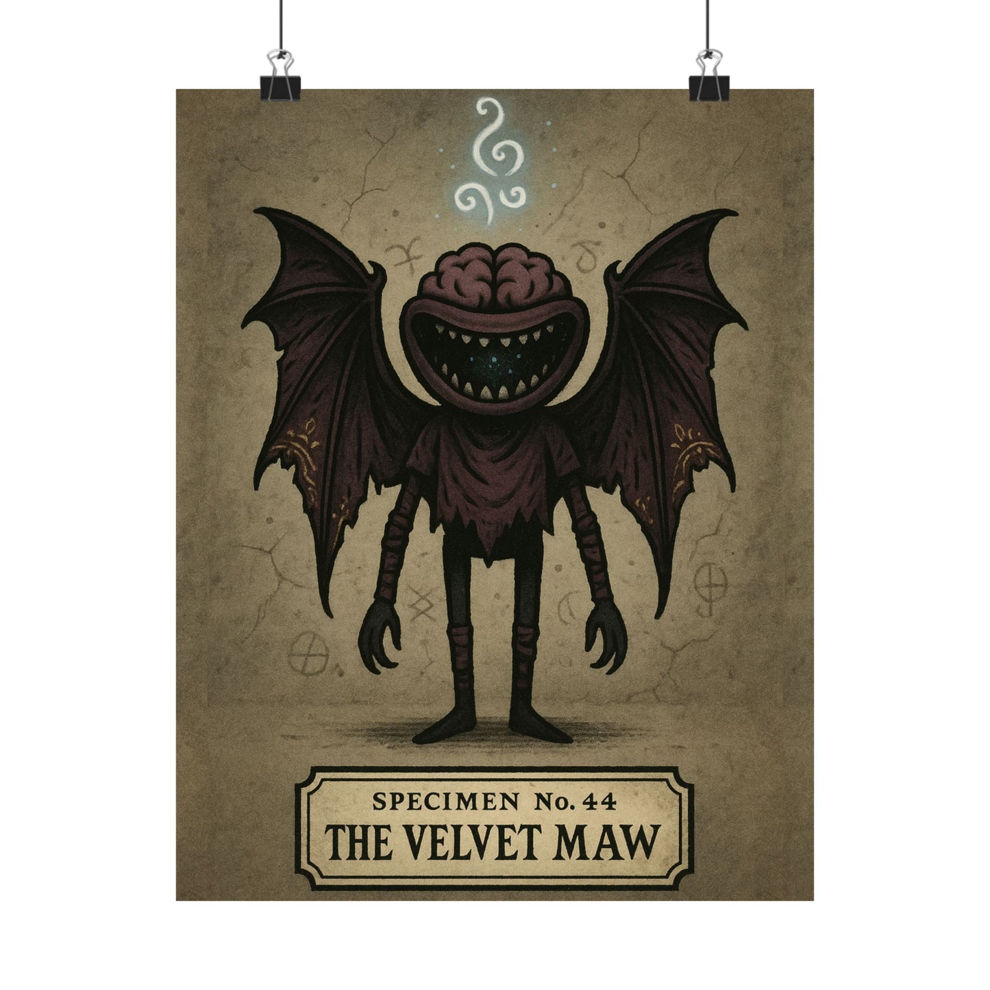 Specimen 44 - Velvet Maw - Poster