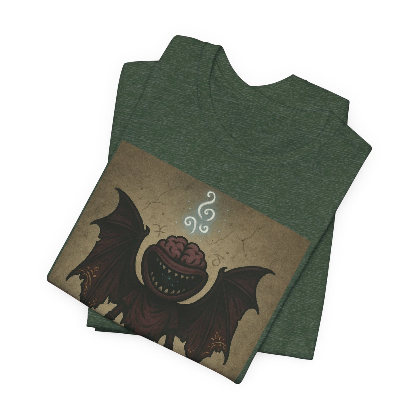 Velvet Maw Monster T-Shirt – Vintage Creature Illustration Tee