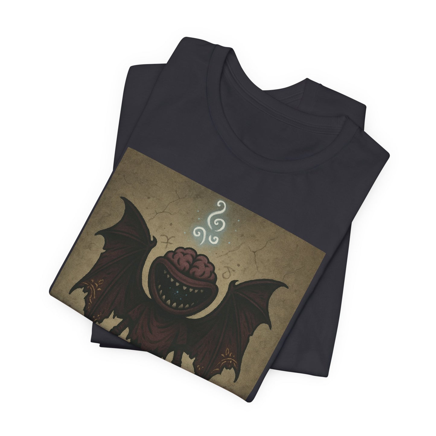 Velvet Maw Monster T-Shirt – Vintage Creature Illustration Tee