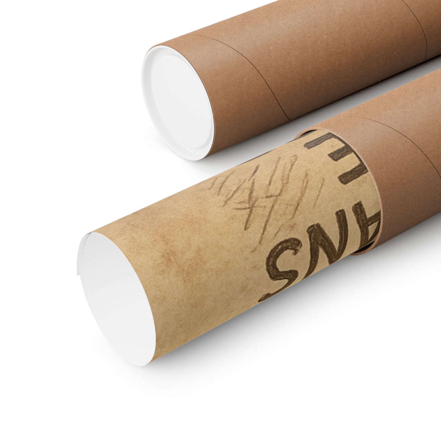 Humans Are Weird Matte Vertical Poster — Alien Illustration Art Print