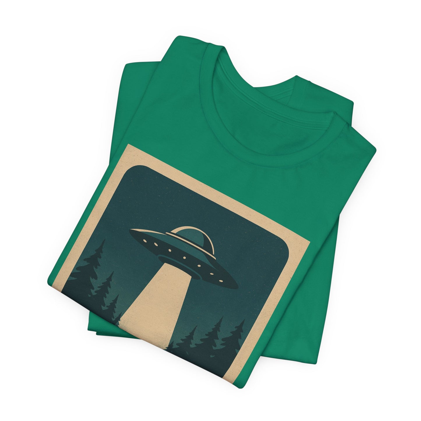 Retro UFO Graphic T‑Shirt