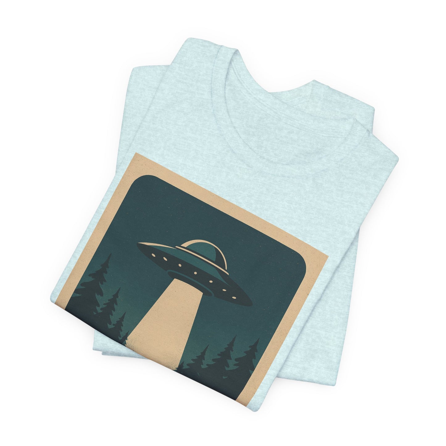 Retro UFO Graphic T‑Shirt