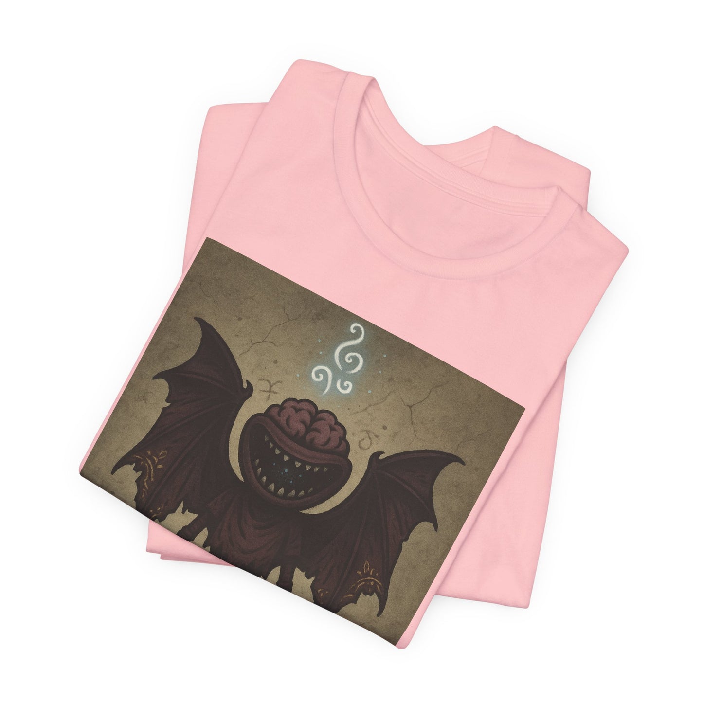 Velvet Maw Monster T-Shirt – Vintage Creature Illustration Tee