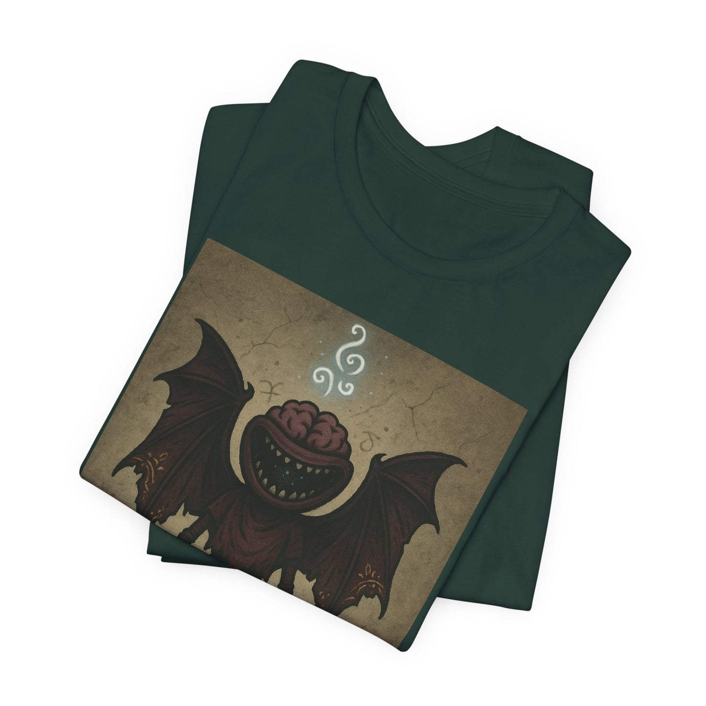 Velvet Maw Monster T-Shirt – Vintage Creature Illustration Tee
